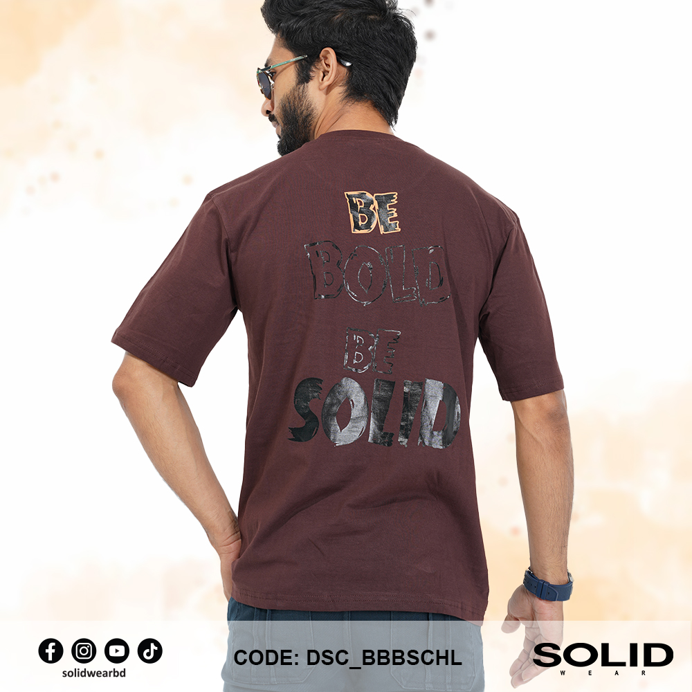 Be Bold Be Solid Choclate